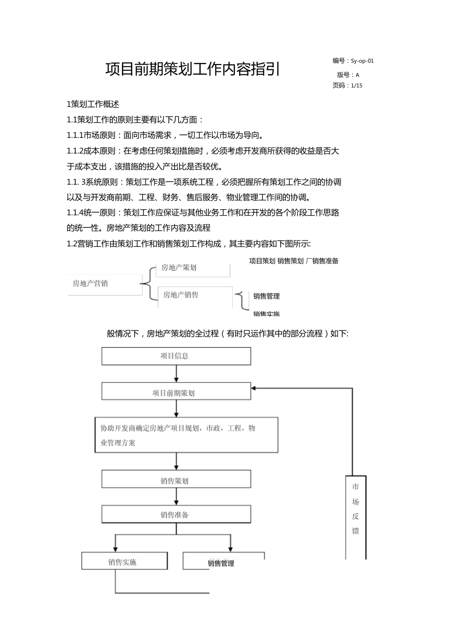 项目前期策划工作内容全指引 从启动到决策的关键步骤